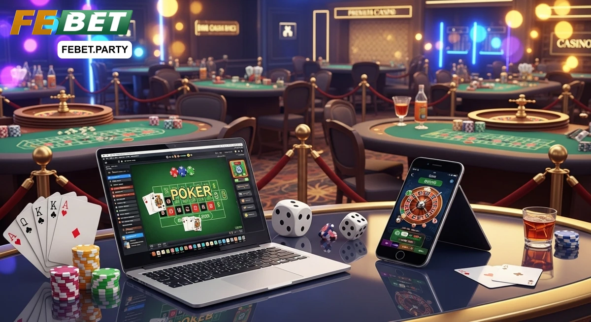 Banner FEBET – Link chính thức 2026 không chặn